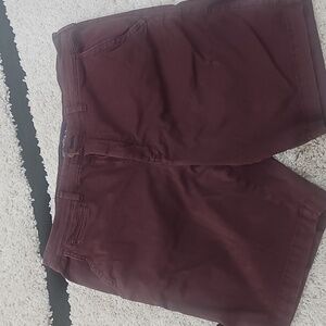 American Eagle Outfitters Men's Maroon Shorts